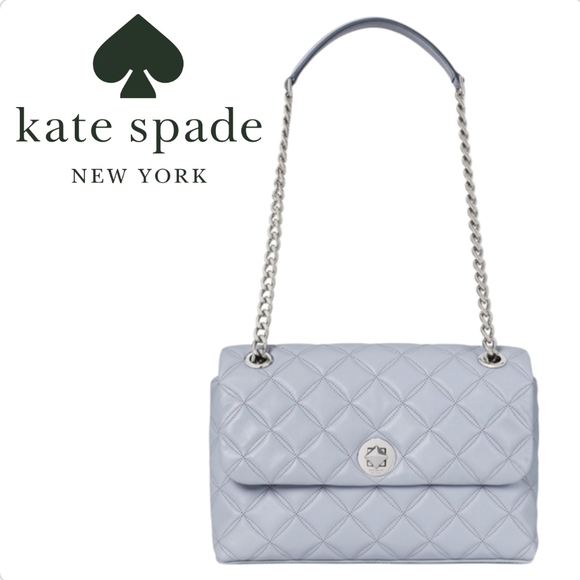 Kate Spade Quilted Nathalia in Steel - Picture 3 of 10